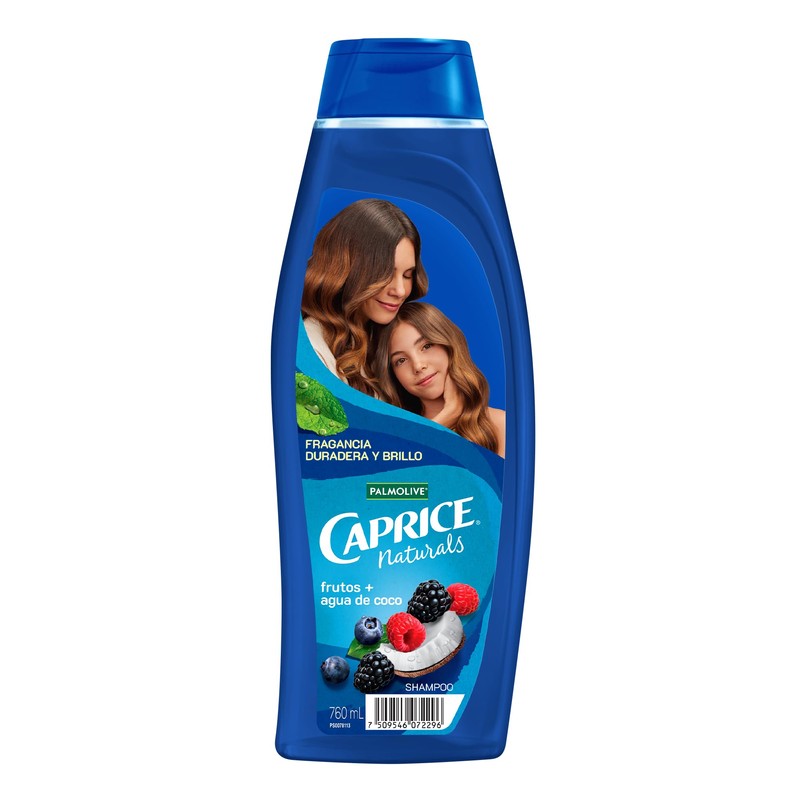 Shampoo Caprice Naturals Frutos Rojos y Agua de Coco Red