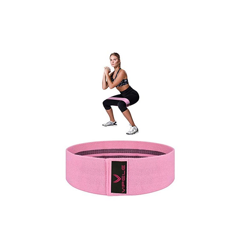 VIPELE Hip Resistance Band Circle Loop Workout Warmups Squats Mobility