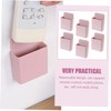LALAFINA 6 Pcs Wall Phone Holder and Remote Controller Storage