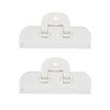 UnnormalS Bag Stopper Clips, Antioxidant, Food Storage, White (Medium)