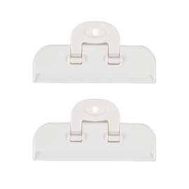 UnnormalS Bag Stopper Clips, Antioxidant, Food Storage, White (Medium)