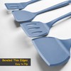 Silicone Spatula Set, 600°F Heat Resistant Silicone Spatula Turner Flipper