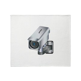 CafePress Building Security Camera Throw Blanket Super Soft Fleece Plush Throw Blanket, 60"x50"