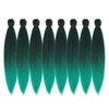 DIFUNEE Pre-stretched Braiding Hair - 24 Inch 8 Packs Ombre