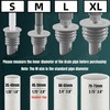 Washing Machine Drain Hose Seal, Anti-Odor Floor Drain Plug Sewer