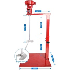 Mezclador neumático de Pintura Power Air Agitator de 5 gal/20 l, Mezclador de elevación automática, para Mezcla de Pintura, Mezcla de tintes, Mezcla de hidrosoles.
