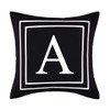ASPMIZ Throw Pillow Covers English Alphabet A Pillow Covers, Initial