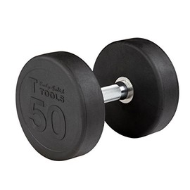 Body-Solid 55 lb. Rubber Round Dumbbell