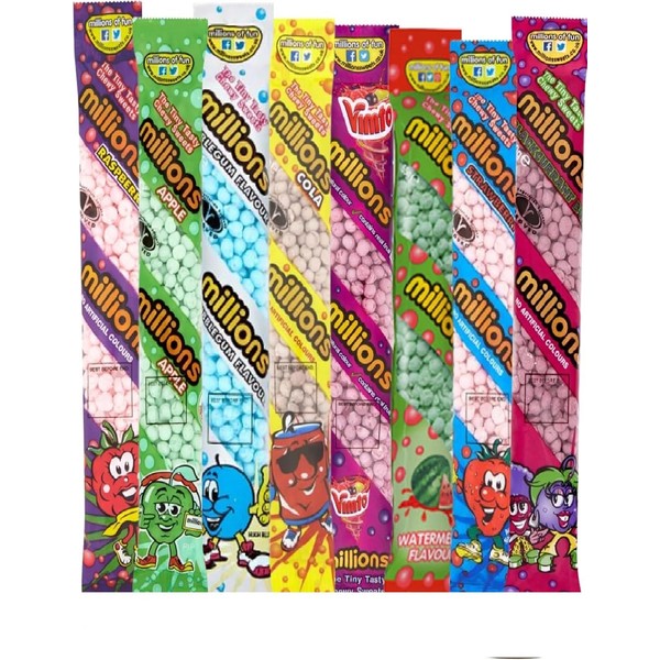 Kids Ultimate Millions Sweets Selection Hamper– Juicy Flavours - Bubblegum,