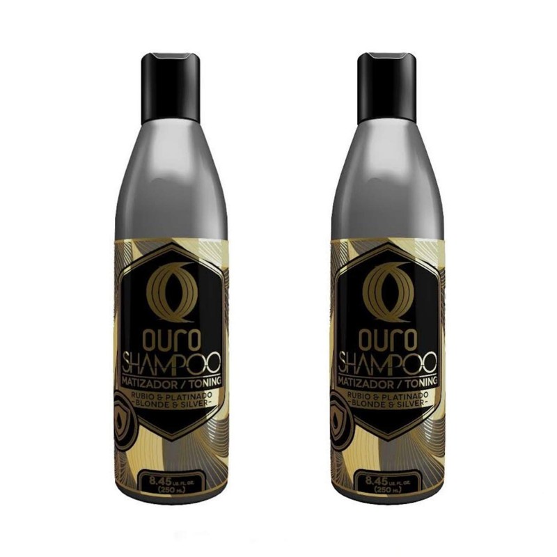 Ouro Shampoo Matizador para Rubio y Platinado