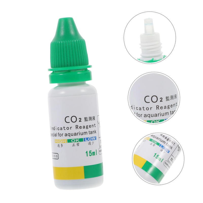 WOONEKY Aquarium Water Tester Co2 Testing Kit Fish Tank Co2