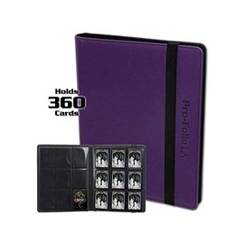 BCW 9 Pocket Pro-Folio LX Game, Purple