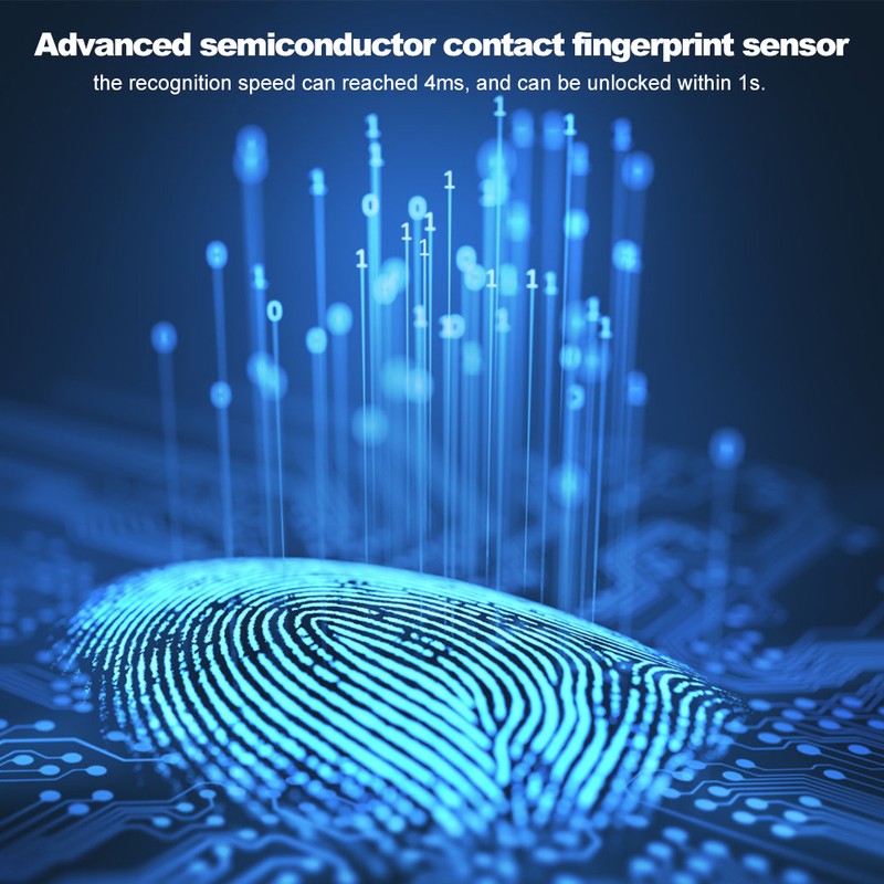 Intelligent Lock Password Biometric Fingerprint Unlock Safety for Wardrobe File
