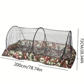 Outdoor Camping Mosquito Net, Foldable Insect-proof Tent, Folding Mosquito Net for Camping, Hiking, Barbecue, Study Abroad, Travel, Outdoor Activities, Survival Supplies