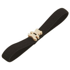 Skater KVW1 Wooden Lunch Belt with Mascot, Bear, Black