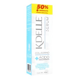 Sérum Con Colageno Y Ácido Hialurónico Kdelle Todo Tipo De Piel Día/noche