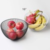 IBWell Wire Fruit Basket Fruit Bowl Kitchen Fruit Basket Stand