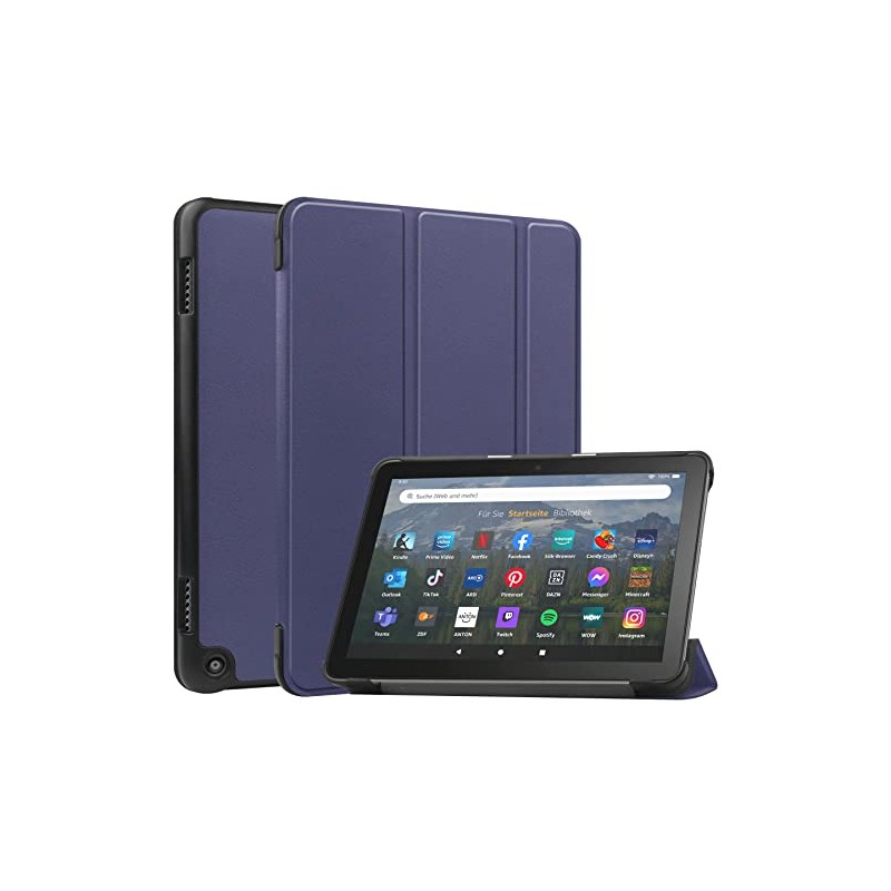 Kicvbnco for Fire HD 8 2024/2022/2020 Tablet Case, Auto Wake&Sleep,