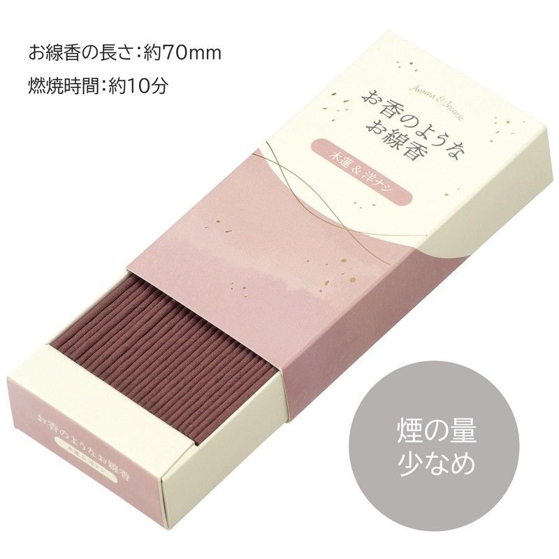 Kameyama Incense Sticks Like Incense, Wood Lotus & Pear Approx.