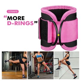 Resistance Bands Set, Ankle Resistance Bands with Cuffs and Storage Bag, Butt Exercise Device for Women, Legs and Glutes, Ankle Straps Gym for Home Training and Fitness Training