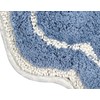 Home Weavers Allure Collection 100% Cotton Tufted Bathroom Rug, Soft