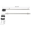Amarine Made 2-Pack Stainless Steel Rail Mount Boat Pulpit Staff