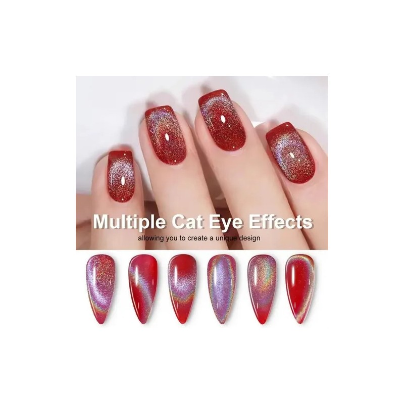 6 Pcs Gel Nail Polish Kit Colourful Nailpolish For Gift
