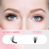 Eyelash Extension Kit Wispy Lash Clusters 3D Curl Soft and