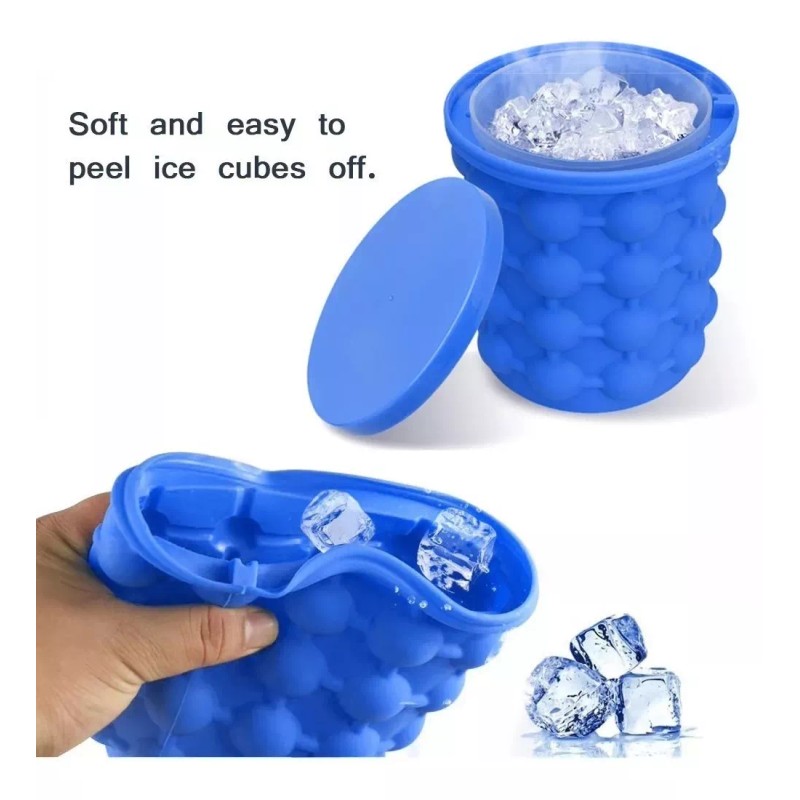 CB Hielera Máquina Molde Para Hacer Hielos Ice Cube Enfriador