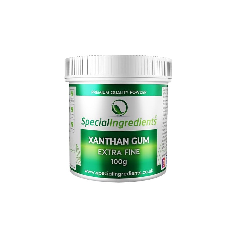 Xanthan Gum 100g Premium Quality Extra Fine Powder, Vegan, Non-GMO,