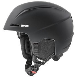 uvex Viti - Lightweight Ski Helmet for Children - Individual Size Adjustment - Optimised Ventilation - Matte Black - 51-55 cm