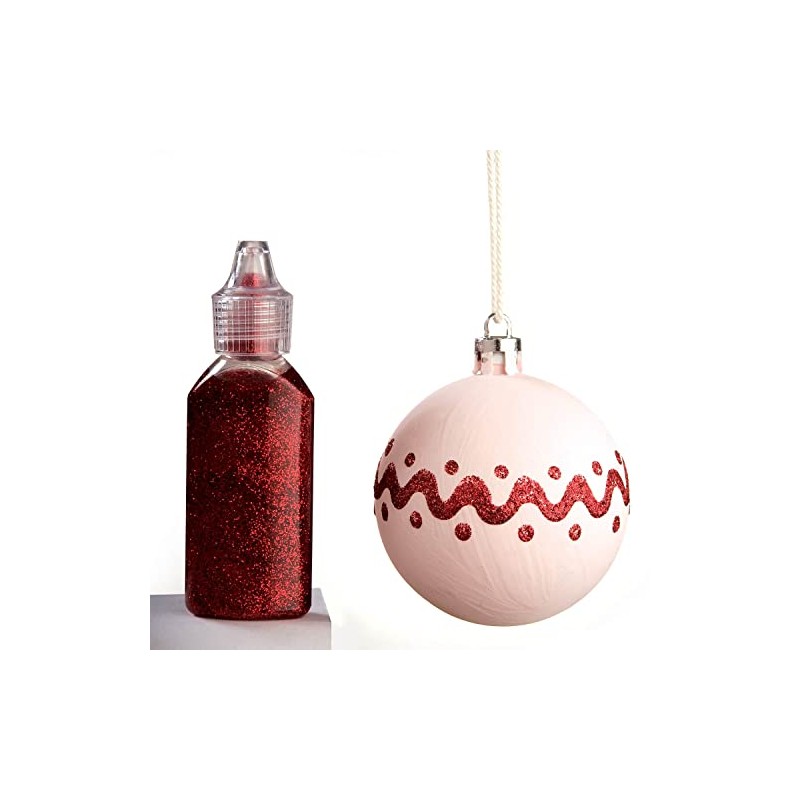 Dark Pink Glitter glue