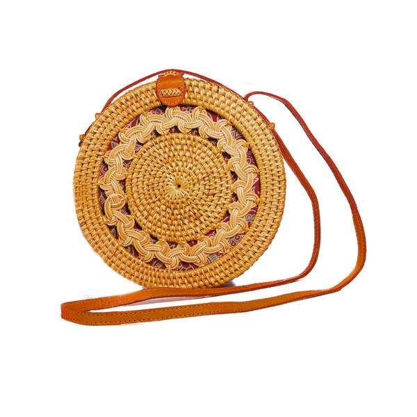 Pro@Home43 - Bali Handmade Women's Rattan Handbag Shoulder Bag Summer