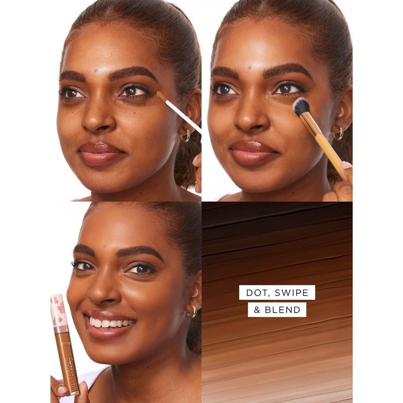 tarte creaseless creamy concealer duo for flawless coverage - makeup:_35N