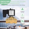 Brass Solenoid Valve G1/2 Inch 230 V AC 0-10 Bar