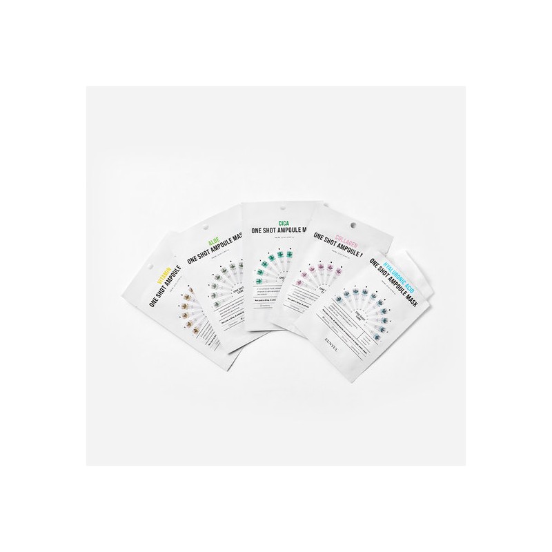 Eunyul One Shot Ampoule Mask Pack 50 Sheets (Select 1