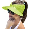 Muryobao Womens Sun Visor Hat Wide Brim Summer UPF 50+