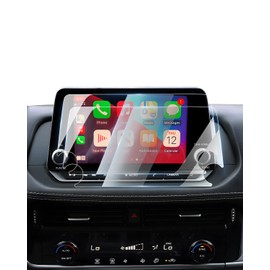 Karltys 2 Pack Screen Protector [No Glare & Fingerprint] for 2021-2025 Nissan Rogue S SV /2019-2025 Altima /2020-2025 Sentra, 8-Inch Touchscreen Tempered Glass for Rogue Accessories Anti Scratch