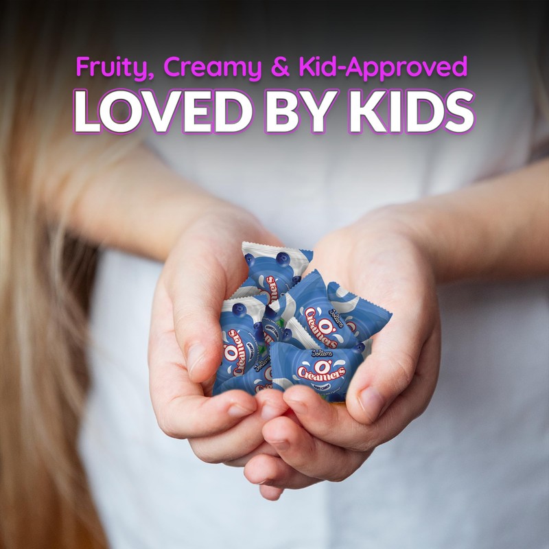Jollems O’ Creamers Blueberry & Cream Flavored Hard Candy |