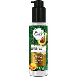 HERBAL ESSENCES Bio:Renew, Nutre Óleo Finalizador - aceite para cabello seco Nutre e Hidrata Pequi & Aguacate 95 ml