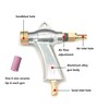 Sand Blaster Gun, Sandblasting Sandblaster Gun Kit for Sandblast Blast