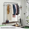 Ultra Heavy Duty Plastic Clothes Hangers - Grey - Durable