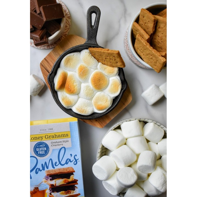 Pamela's Gluten Free Graham Crackers, Honey, Pie Crust, S'mores &