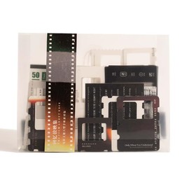 GCNWW 94 Pcs Scrapbook Accessories Scrapbook Kit, Vintage Collection Style Film Scrapbook Paper Packs, Waterproof Tape Stickers for Diaries, Planners, DIY Art and Crafts