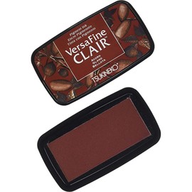 Tsukineko Eichel Versafine Clair Tinte Pad, Kunststoff, braun, 5,6 x 9,7 x 2,3 cm, Synthetisches Material, 5.6 x 9.7 x 2.3 cm