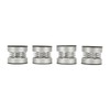 4Pcs Spring Speaker Spikes Isolation Stand Aluminum Alloy Spring Speaker
