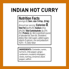 Spice Hunter Indian Hot Curry Blend, 1.8 Ounce (Pack of 6)