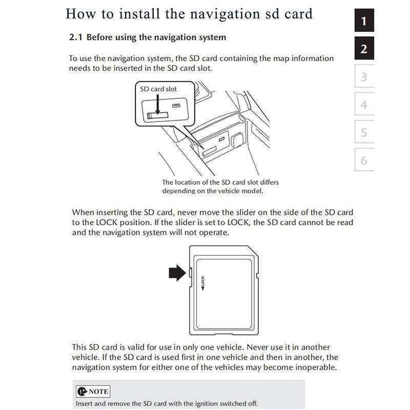 Latest Map Version 2024 Release Navigation sd Card GPS Compatible