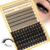Focipeysa 200D Lash Extensions with Bottom Lash Volume Eyelash Extensions