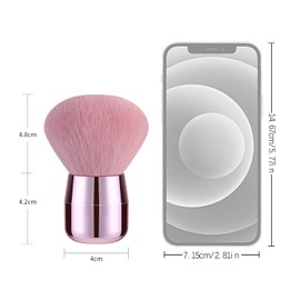 Rosa Nagelstaubpinsel, weiche Nagelkunst, Dip-Puder-Pinsel, Entferner, Nagelstaubpinsel, Reinigungspinsel für Acrylnägel, Gel und Make-up, Puder, Rouge, Pinsel, Nagelkunst, Politurwerkzeuge